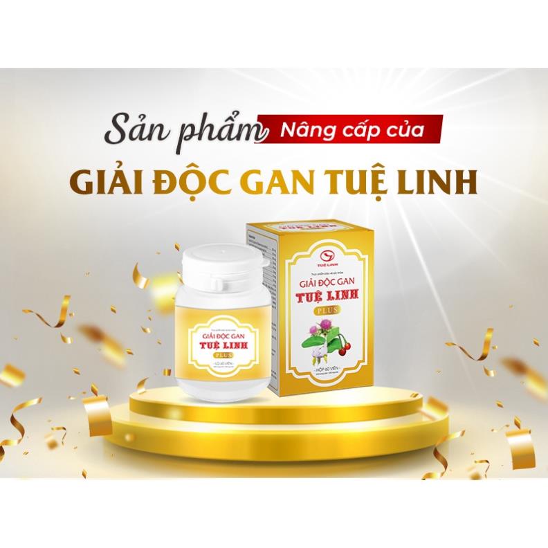 Giải Độc Gan Plus Tuệ Linh - Hỗ Trợ Giải Độc Gan, Giải Rượu, Viêm Gan B