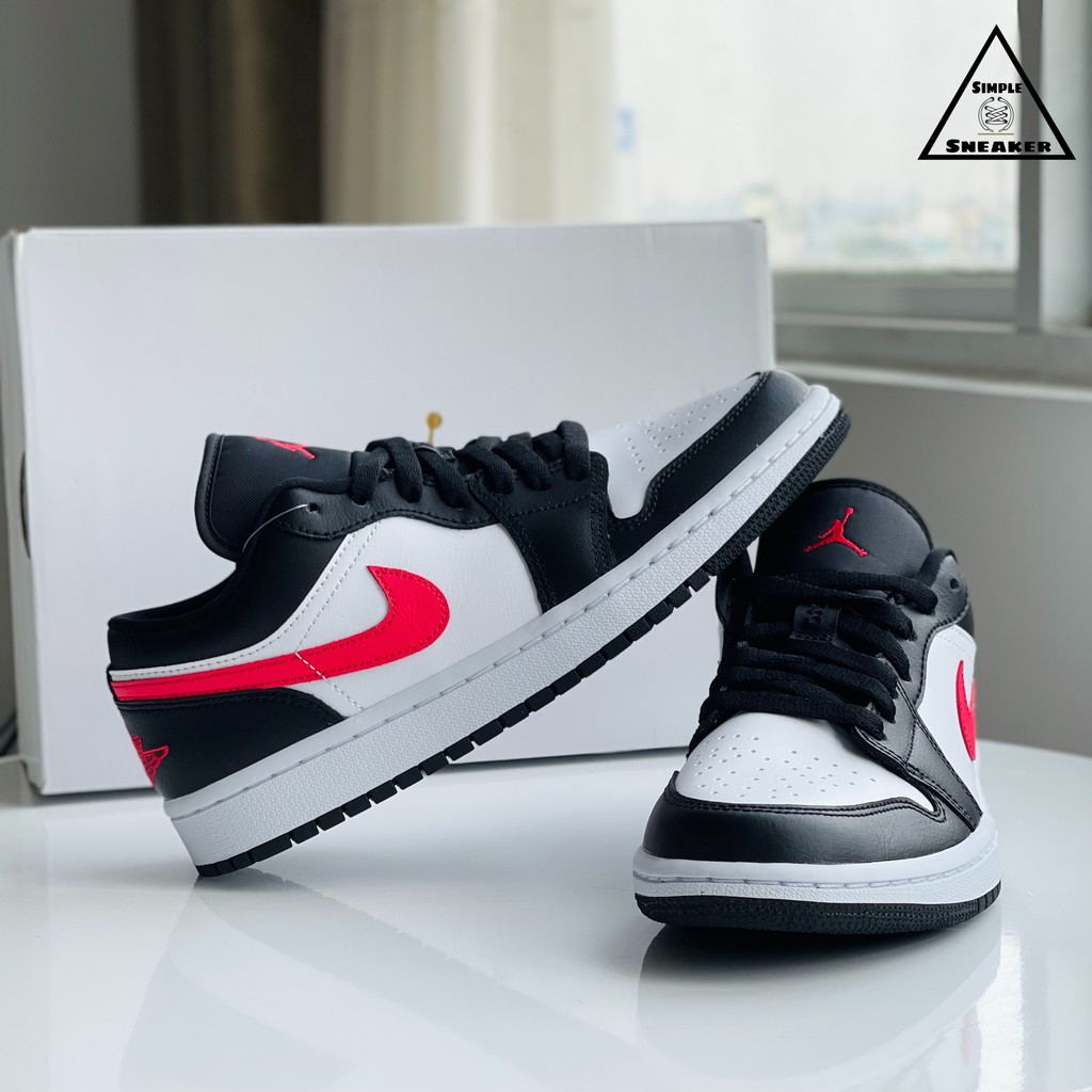 Giày Nike Jordan 1 FREESHIP Jordan 1 Siren - Giày Nike Air Jordan 1 Siren Red Cổ Thấp Chính Hãng - Simple Sneaker