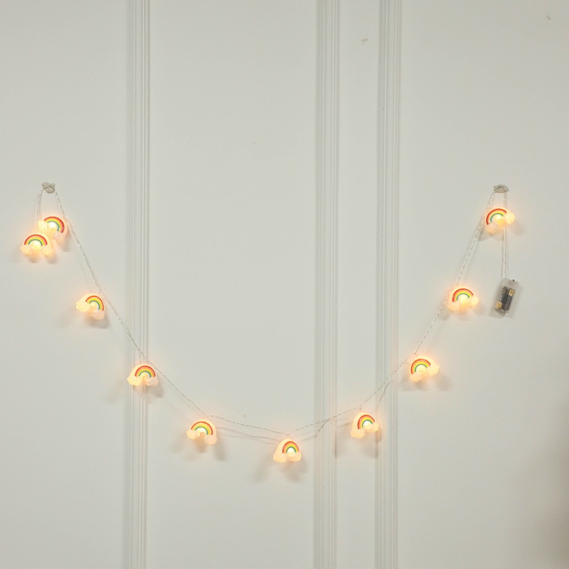 Dây Đèn led Cầu Vồng Trang Trí Phòng Bé Phong Cách Mới 2022