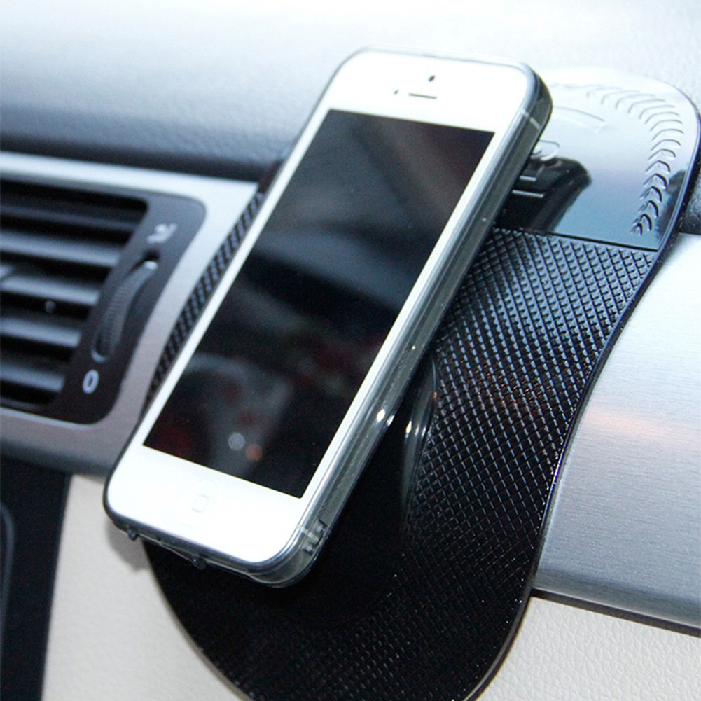 Thảm silicon để điện thoại/ GPS chống trượt cho xe hơi