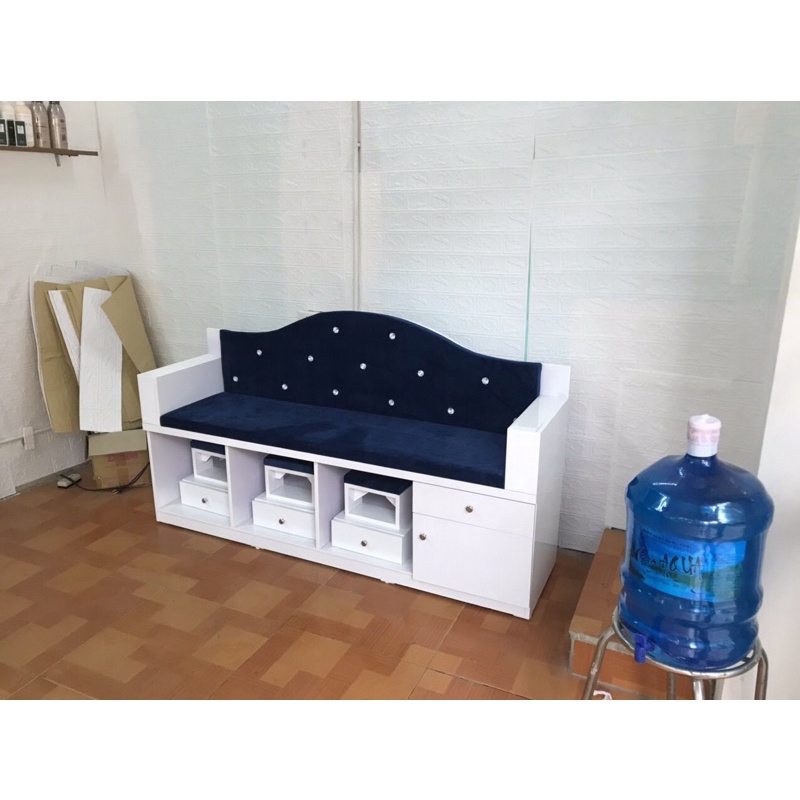 ghế nail 1m6 có tay (lh zalo 0981661444)