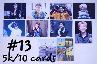 (Có sẵn) Sale set card RM BTS