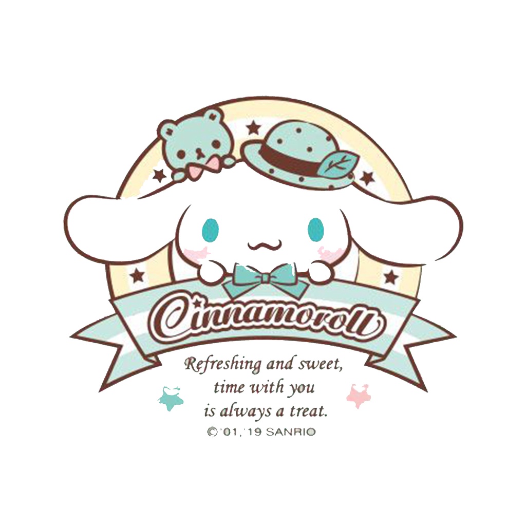 Sanrio Miếng Dán Ủi Quần Áo DIY Hình Cô Gái Cinnamoroll Hoạt Hình Dễ Thương Có Thể Giặt Được