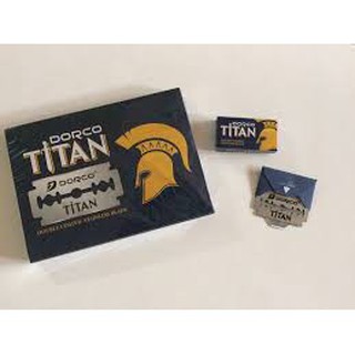 (CHÍNH HÃNG) Lưỡi Lam Titan Dorco 1 Hộp 100 lưỡi (Dạng Hộp)