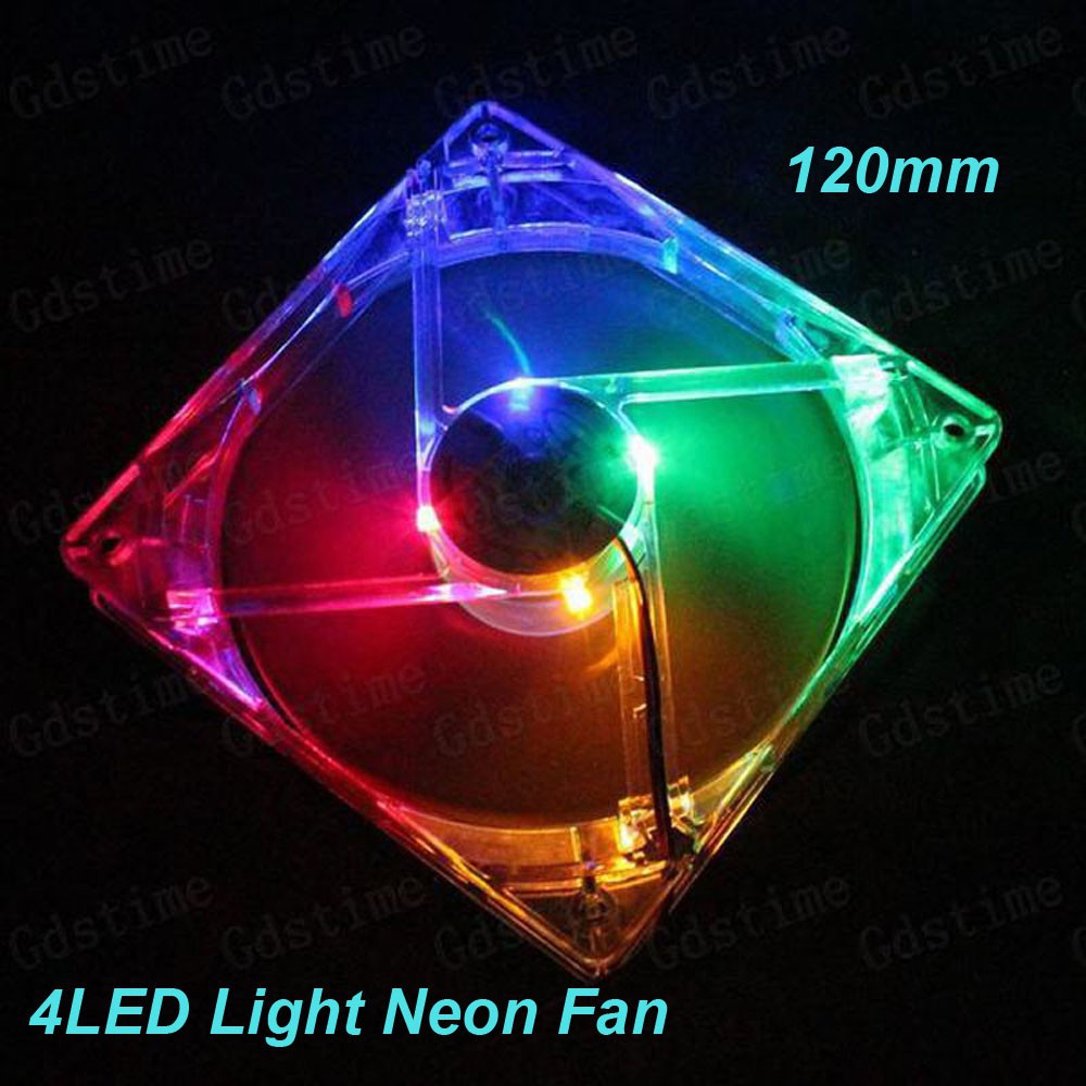 Quạt tản nhiệt 4-LED 80mm cho PC