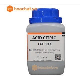 Axit chanh  Axit Citric Mono Weifeng (C6H8O7), 500g, 1Kg, Tổng Kho Hóa Chất Việt Nam
