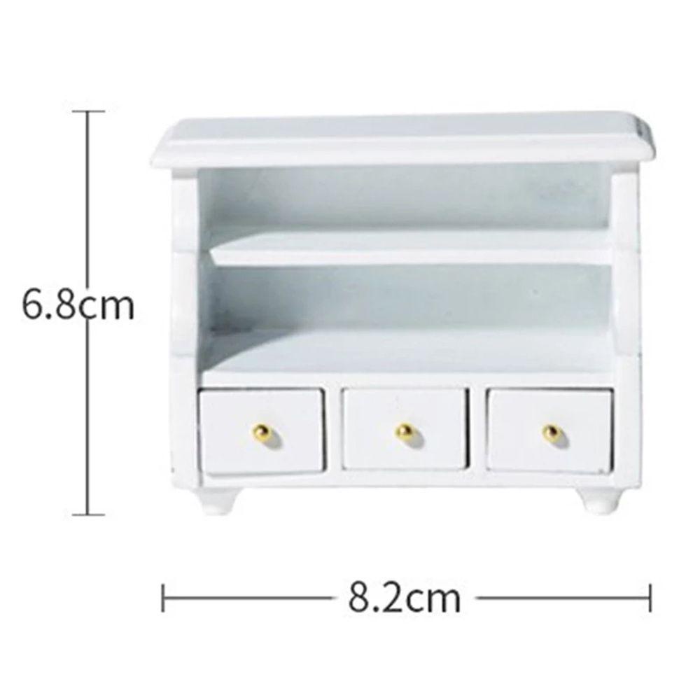 Mô Hình Tủ Khăn / Đồ Chơi Bằng Gỗ DIY Trang Trí Nhà Búp Bê