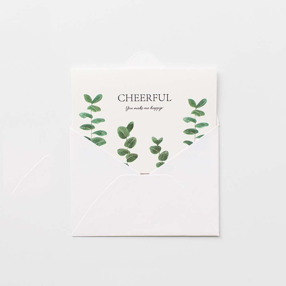 Thiệp Chúc Mừng Năm Mới Phong Cách Hàn Quốc Xinh Xắn