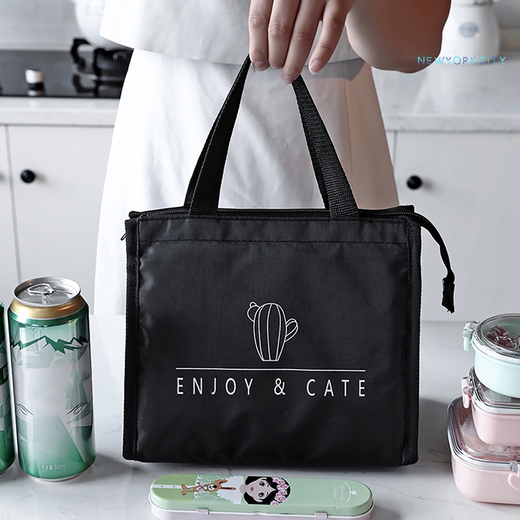 Túi Đựng Hộp Cơm Trưa Cách Nhiệt Chống Nước Chống Dầu