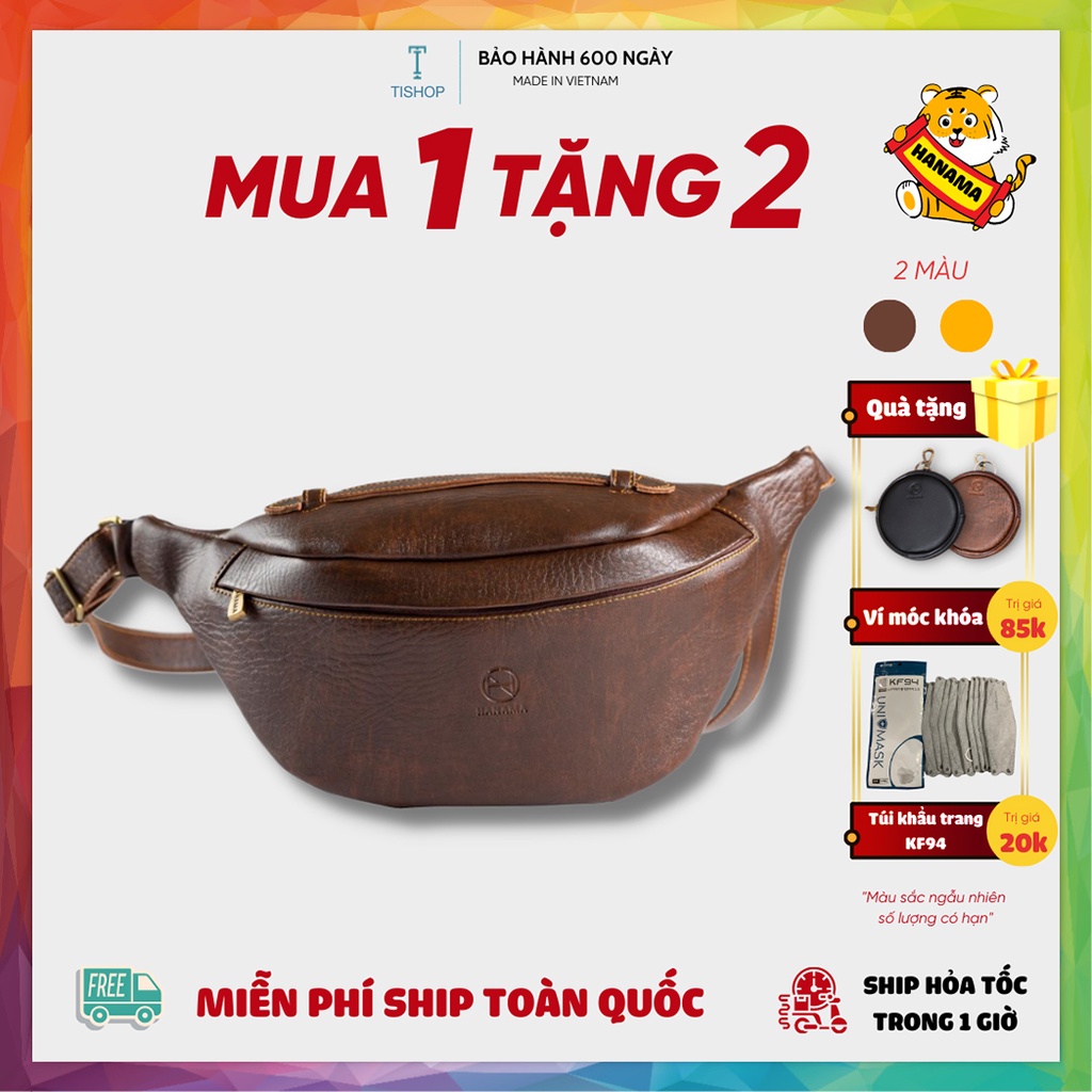 Túi Đeo Chéo HANAMA zTiShopz Bảo Hành 18 Tháng Vela 1