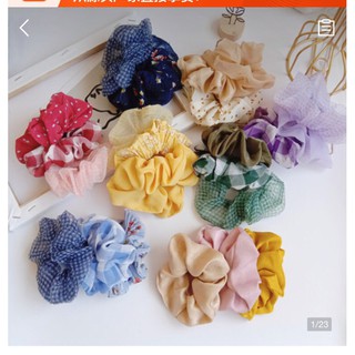 🎀Sét 03 nơ buộc tóc Scrunchies kute