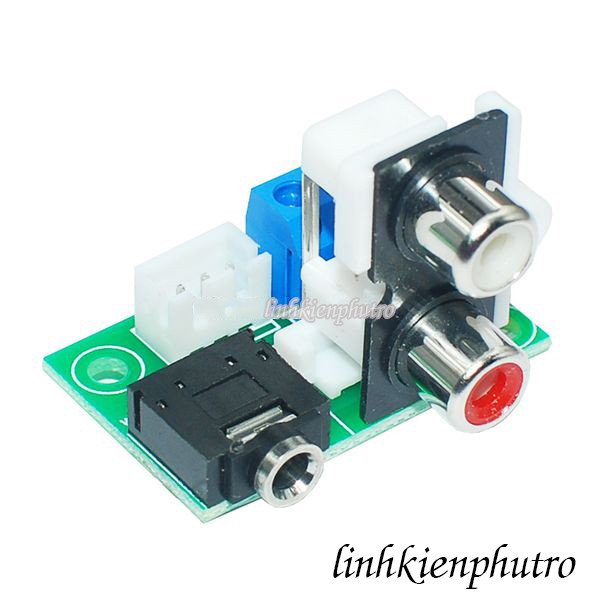 Mạch chuyển jack 3.5mm - RCA - domino - header connector