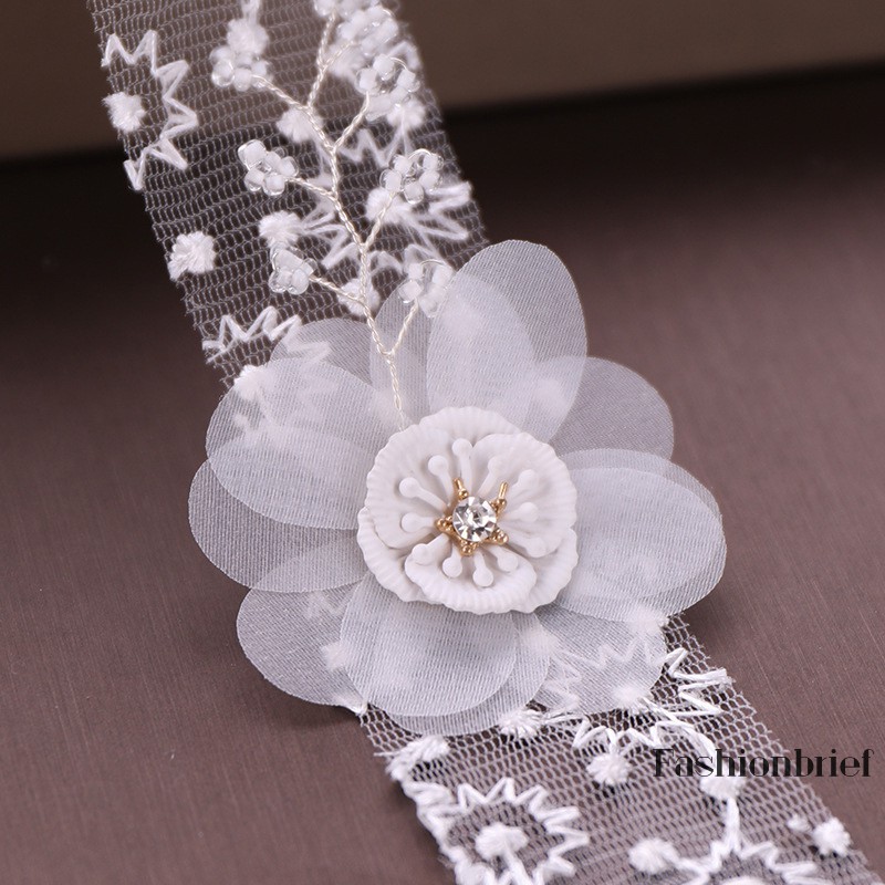 Bộ cài tóc đám cưới cô dâu thiết kế sang trọng