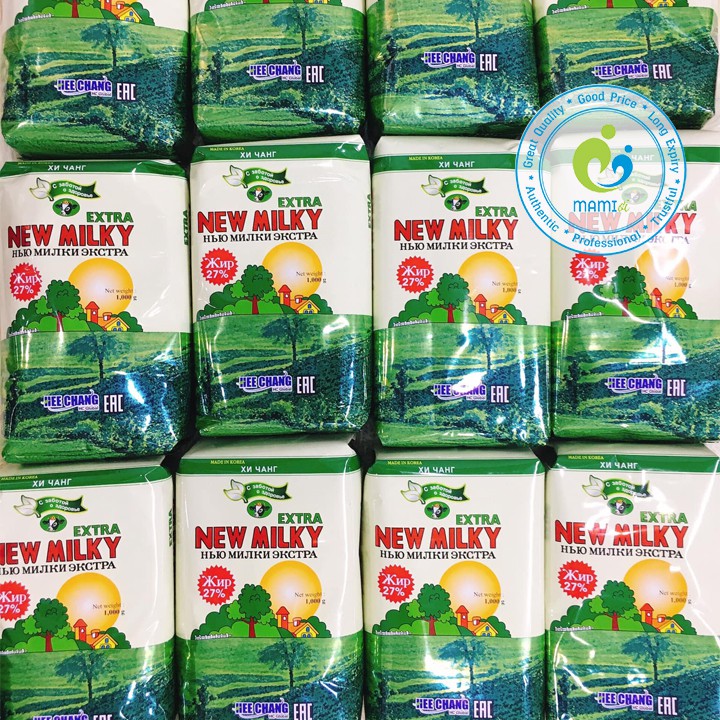 Sữa tươi béo (1kg) tăng cân dạng bột New Milky Extra, Nga