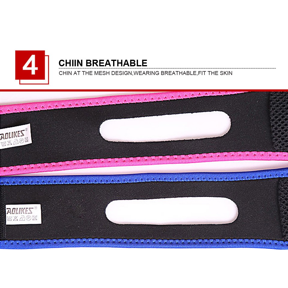 Đai nẹp cằm chống ngáy ngủ AOLIKES A-2107 stop snoring belt