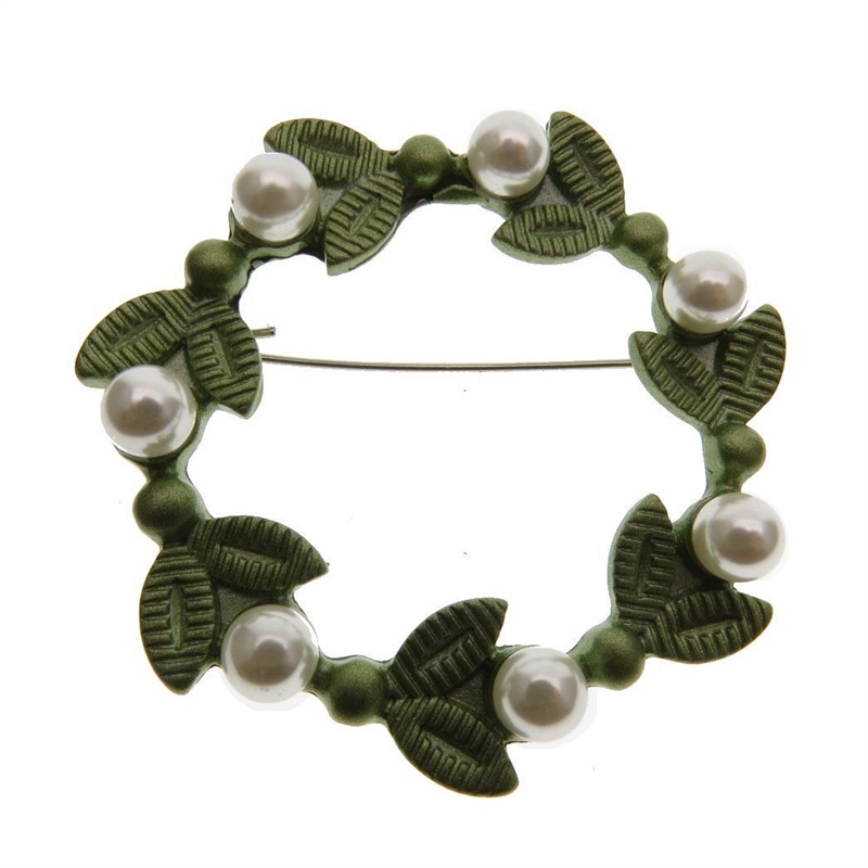 Trâm Cài Áo Hình Hoa Quả Đính Đá Sang Trọng Cho Nữ