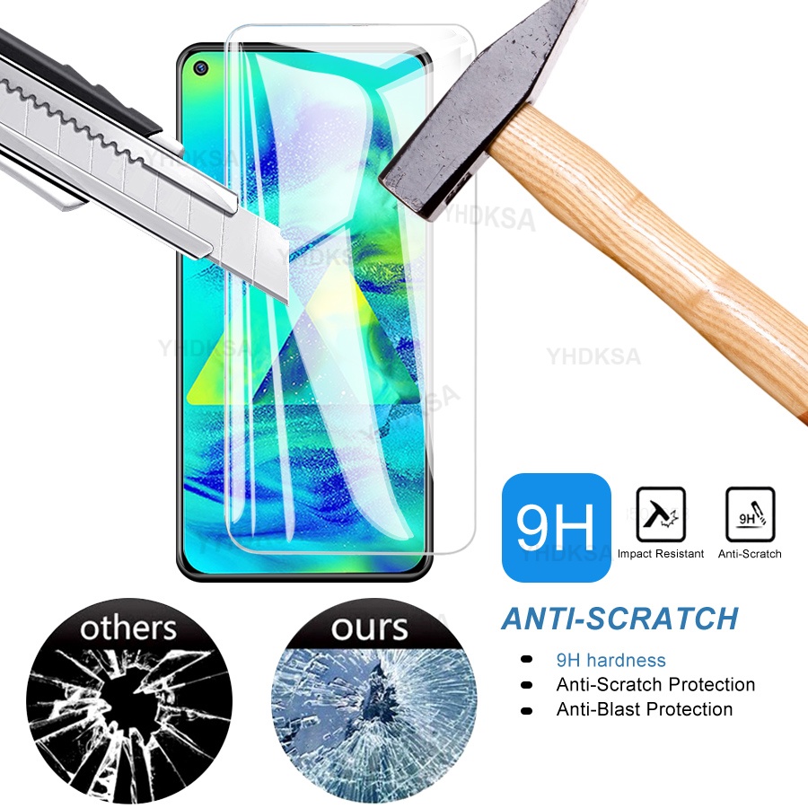 Kính Cường Lực HD Bảo Vệ Màn Hình Cho Samsung Galaxy A02 A12 A22 A32 A42 A52 A72 5G M02 M12 M32 M42 M62