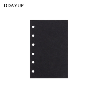 Sổ Tay 6 Vòng A5 / A6 / A7 Màu Đen