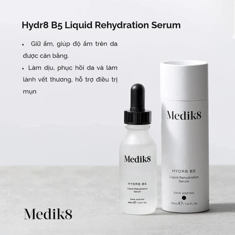 Tinh chất phục hồi cấp ẩm Medik8 Hydra B5