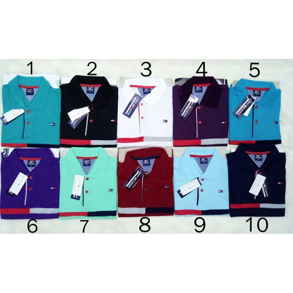 Áo Thun Phối Màu ( 10 màu)