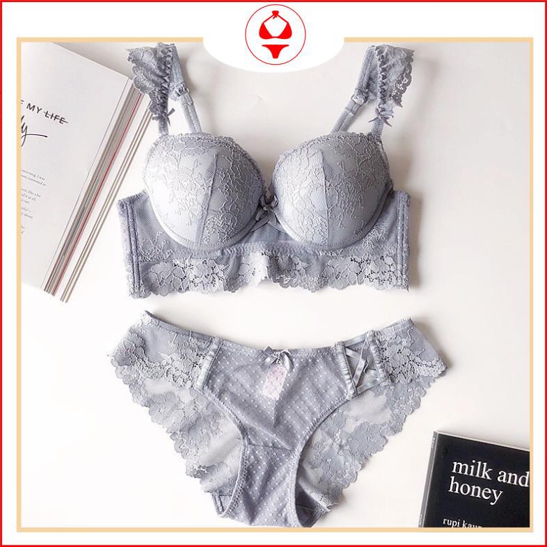 BỘ LÓT REN CAO CẤP 💞CÓ MÚT XOÀI 💞 áo siêu nâng đẩy,định hình phom ngực siêu xinh, gợi cảm C1256 | BigBuy360 - bigbuy360.vn