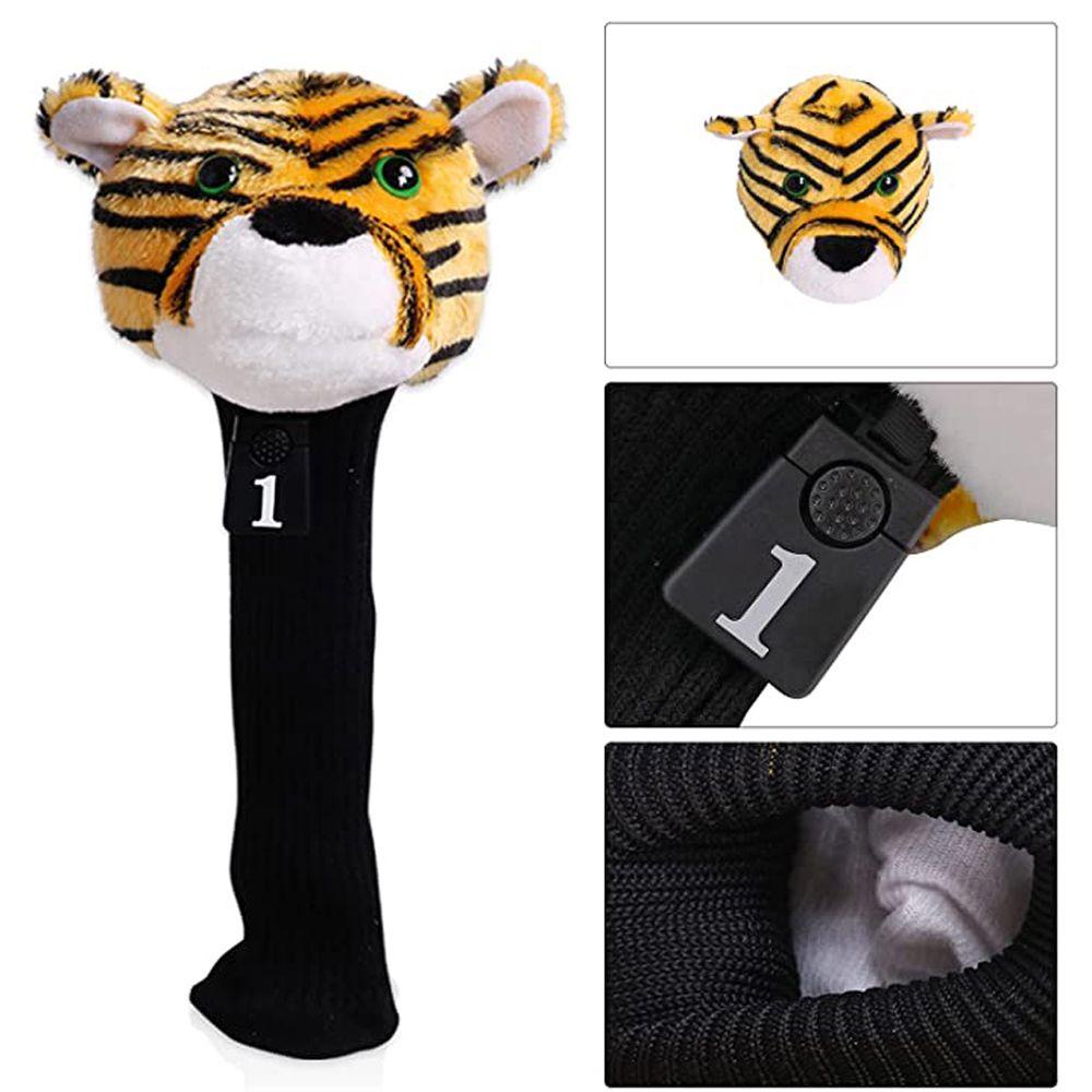 IVORY Vỏ Bọc Đầu Gậy Đánh Golf FW Kiểu Hoạt Hình Nhồi Bông Dễ Thương