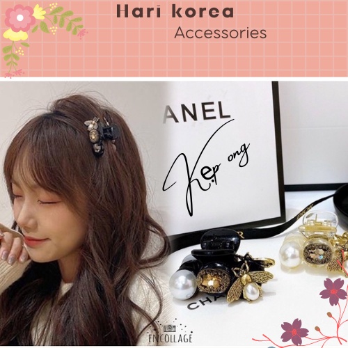 Kẹp tóc ong Đính Ngọc Siêu Xinh - Hari Korea Accesssories