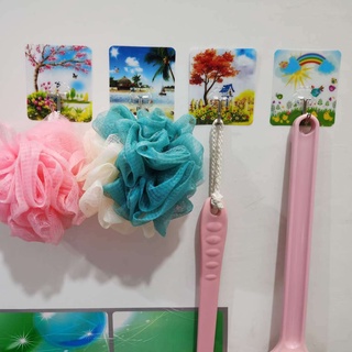 [Hàng Chuẩn] Combo 10 Miếng Móc Dán Tường Hình 3D