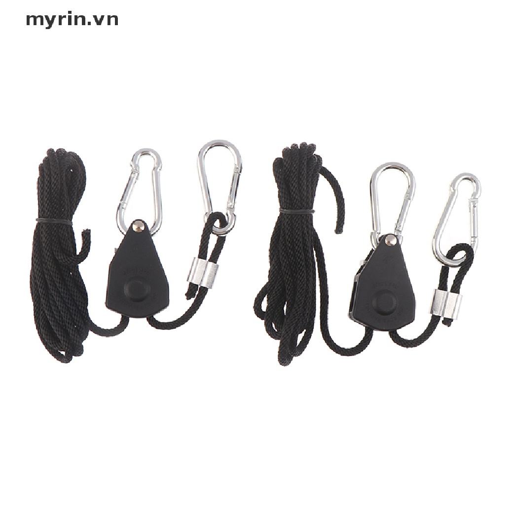 Set 2 Dây Thừng Treo Đèn Trồng Cây 1 / 8 &quot;Điều Chỉnh Được