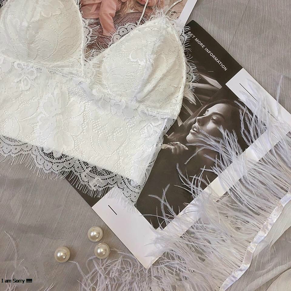 Áo Bra Ren𝑭𝑹𝑬𝑬𝑺𝑯𝑰𝑷Áo Kiểu Nữ,Chất Ren Như Hình,LY STORE