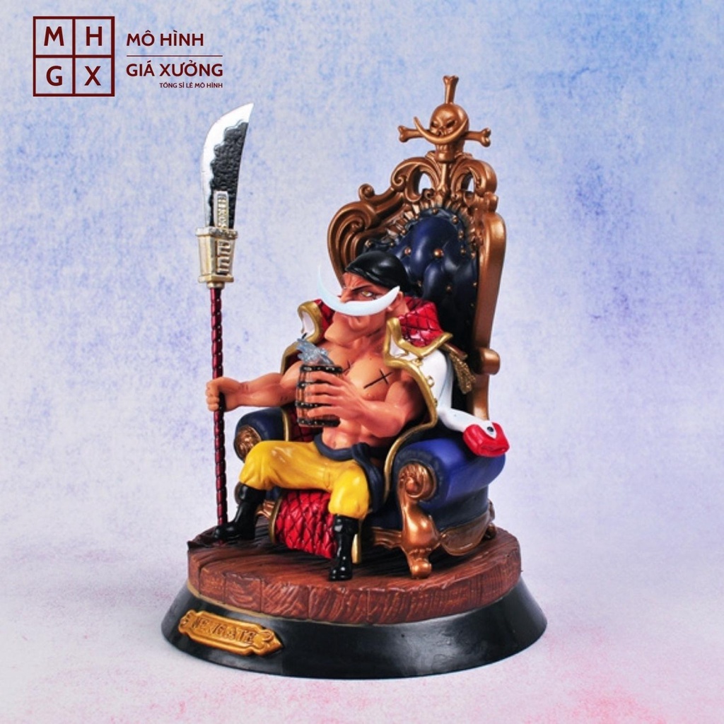 Mô hình One Piece Râu Trắng 1 trong tứ hoàng cao 24cm + phụ kiện đi kèm , figure one piece , mô hình giá xưởng