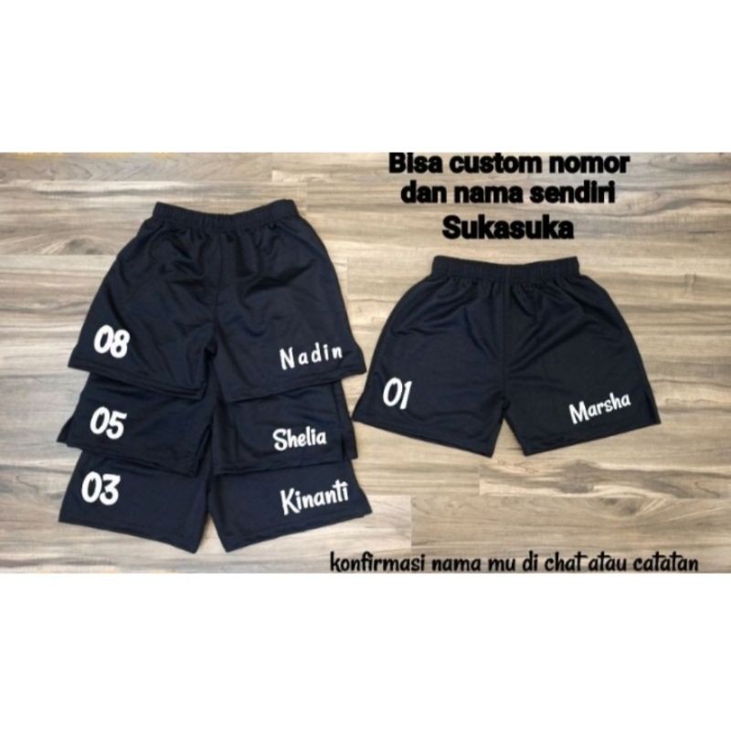Quần Dây Rút Bóng Chuyền Bóng Chuyền Cho Nữ costum Name Number Like