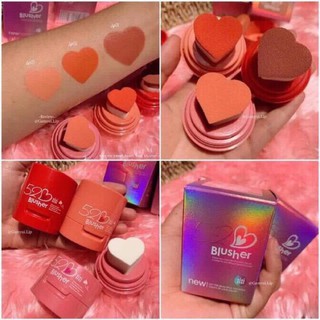Má hồng cushion trái tim 52 blusher XIXI chính hãng nội địa Trung chính hãng
