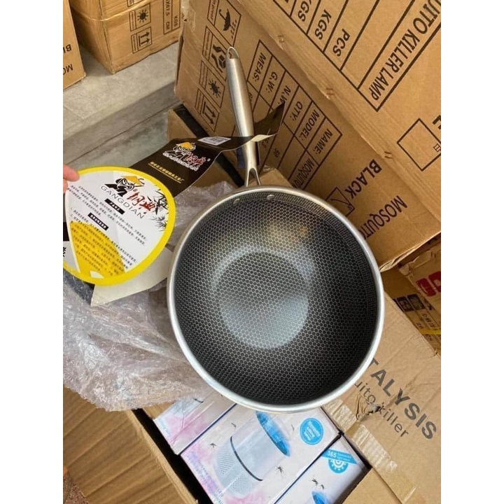 Chảo Vân Tổ Ông Siêu Chống Dính Hàng Cao Cấp Sâu Lòng 32cm
