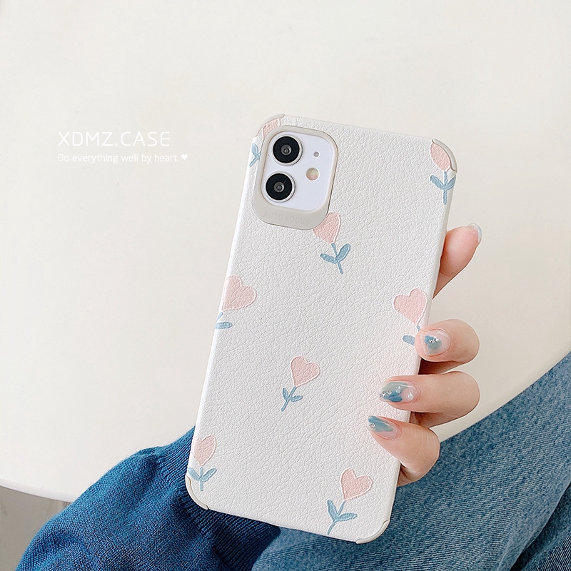 Ốp Điện Thoại Họa Tiết Hoa Xinh Xắn Cho Iphone 11pro / Max Xs Xr / 8plus / 7p / Se2Se20Iphone12Ins | BigBuy360 - bigbuy360.vn