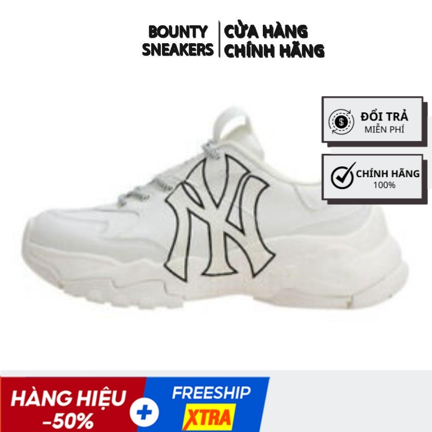 Giày Sneaker Thời Trang Nam Nữ MLB Big Ball Chunky A 32SHC1111-50I - Hàng Chính Hãng - Bounty Sneakers