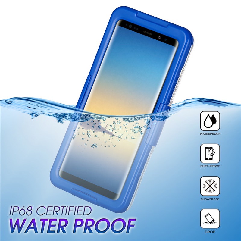 Ốp Điện Thoại Chống Thấm Nước Ip68 Cho Xiaomi Mi A3 A2 10t 10 8 Note 10 Lite Poco F2 F1 Pro Redmi 5 Plus 7 Note 6 5 Pro