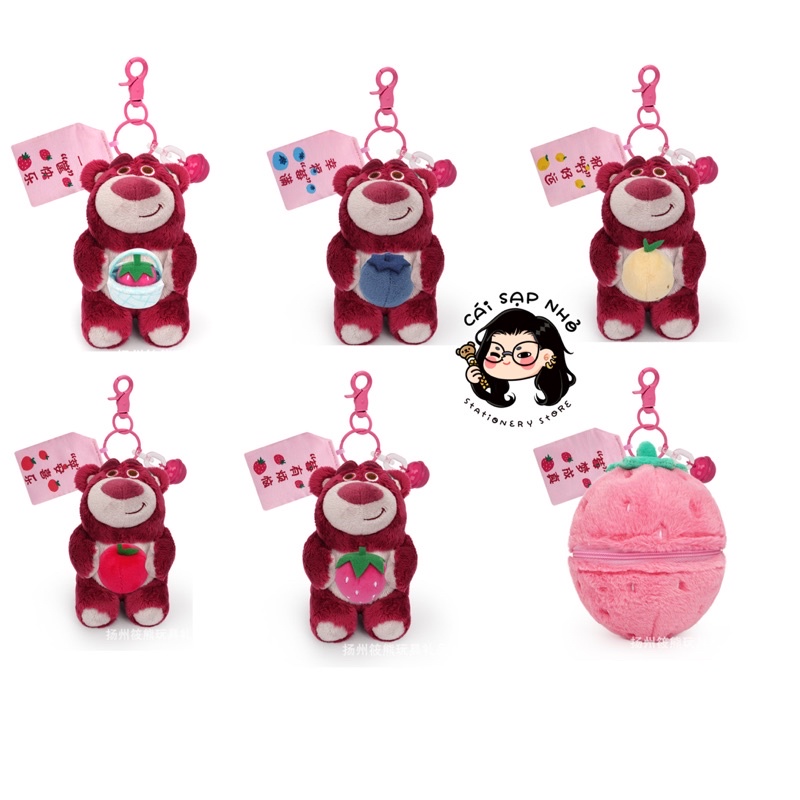 Hộp ngạc nhiên blindbox gấu dâu Lotso thơm mùi dâu hot trend 2022 🍓