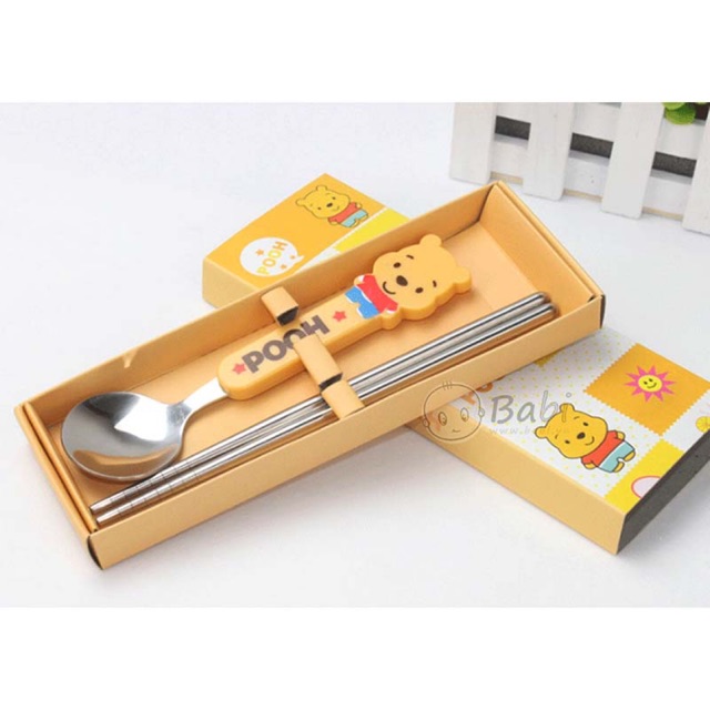 Bộ Muỗng Đũa Cho Bé Ăn Dặm