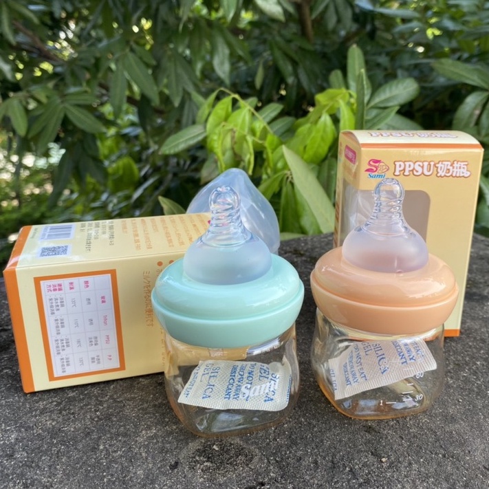 Bình sữa Cổ rộng Sami Baby cho bé sơ sinh dung tích 90ml