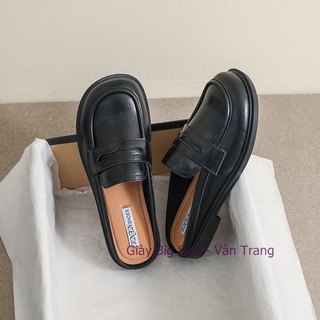 Giày hở gót big size từ 35-43 sục da