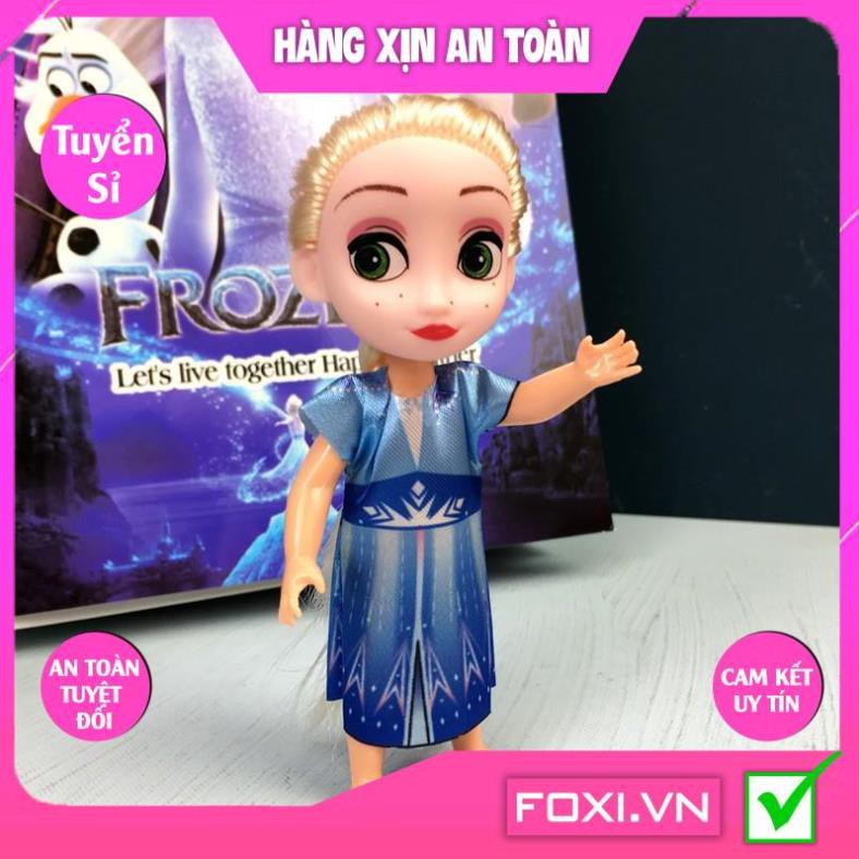 Búp bê Barbie Anna và Elsa Foxi-Đồ chơi công chúa nhân vật hoạt hình đẹp-vui nhộn-dễ thương-sáng tạo-Nhân vật hoạt hình