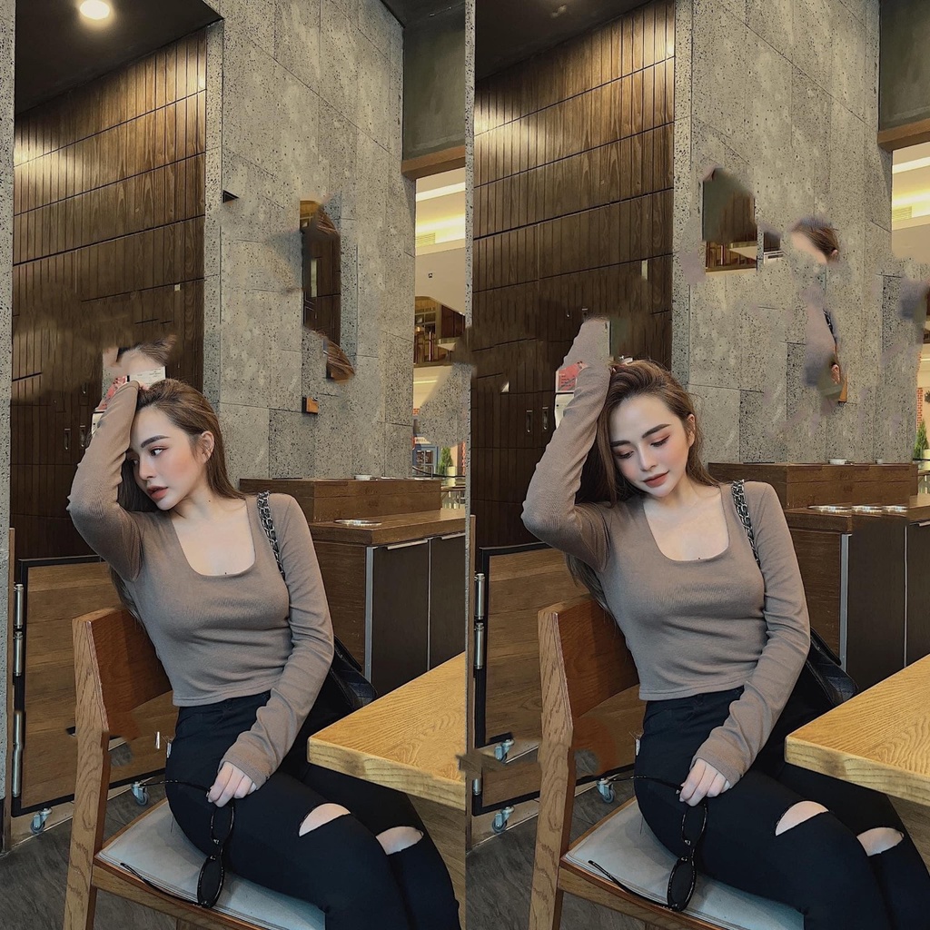 Siêu phẩm áo tăm vuông về hàng