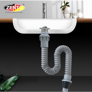 Bộ xi phông & ống xả mềm lavabo zxp015