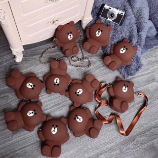 Túi gấu Brown