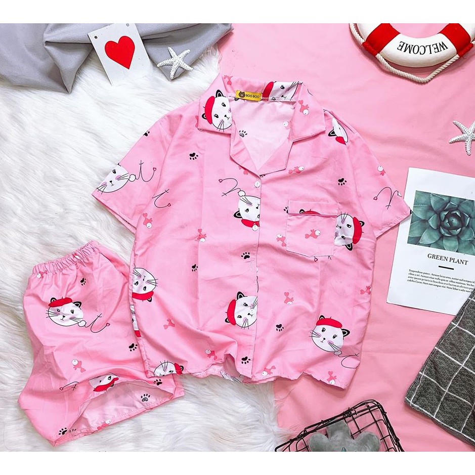 Phần 1- Đồ bộ nữ pijama Kate Thái(dưới 58kg) | BigBuy360 - bigbuy360.vn