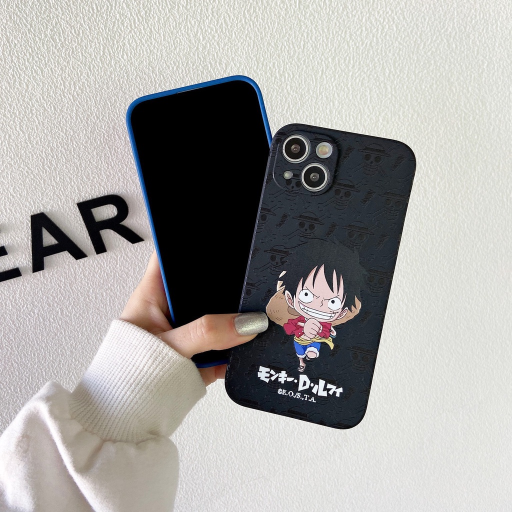Ốp Điện Thoại In Họa Tiết One Piece Cho for iPhone13 for iPhone12 11ProMax 13Pro Max Xs