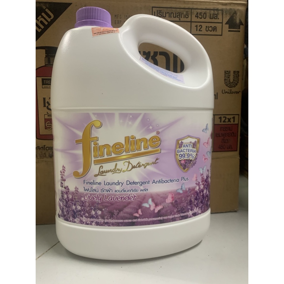 Nước Giặt Xả Fineline  Lively  Lavender 3000ML Thái Lan
