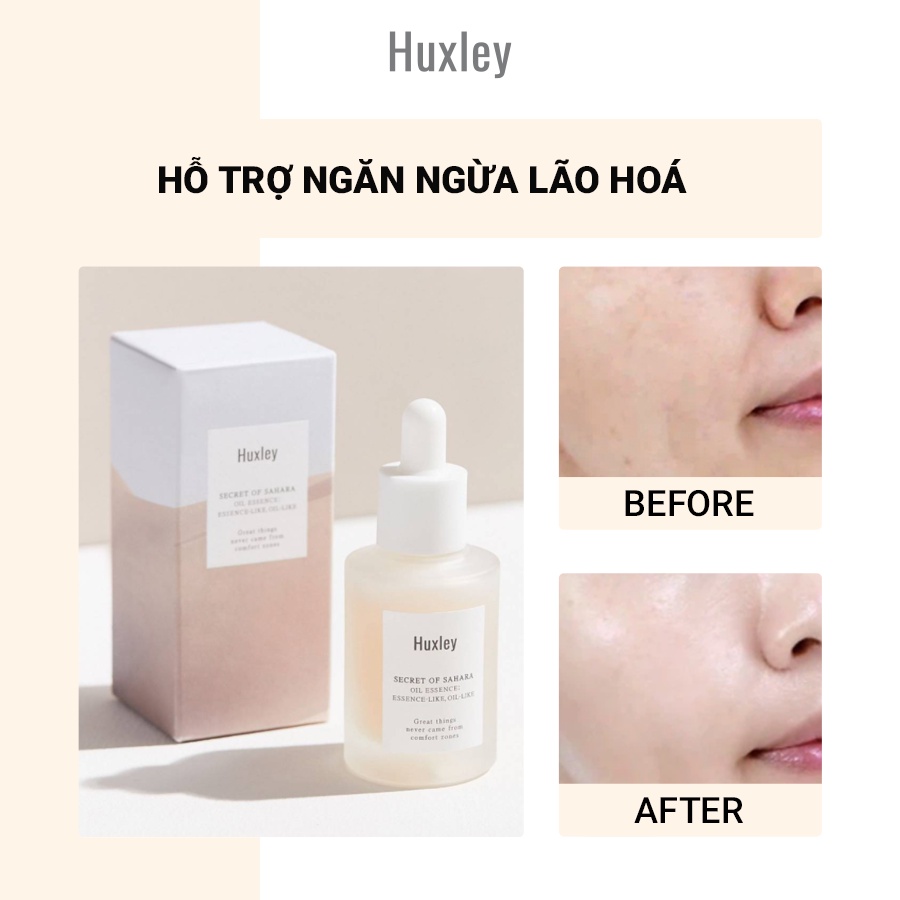 Tinh Chất Dưỡng Da Chống Lão Hóa Huxley Secret Of Sahara Oil Essence Like Oil Like 30ml