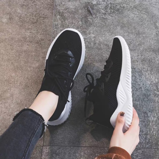 (4 Màu ) Giày Thể thao nữ cổ chun đế siêu mền kiểu dáng hàng quốc | BigBuy360 - bigbuy360.vn